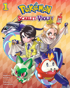 Pokemon Scarlet and Violet Volume 01 Manga Book Front Cover