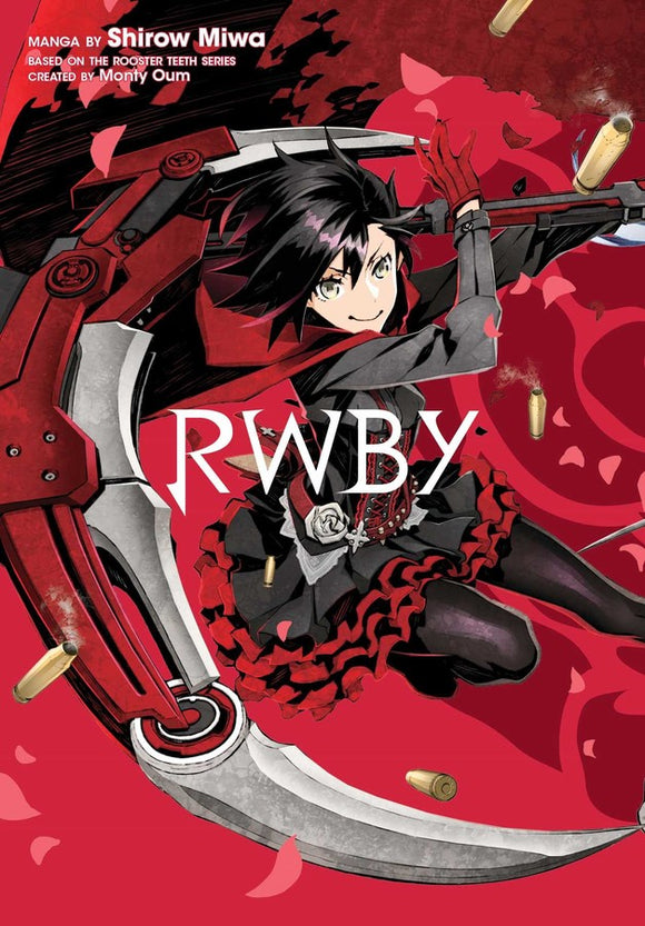 RWBY front cover manga book