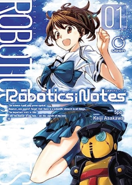 Robotics;Notes vol 1 front cover manga book