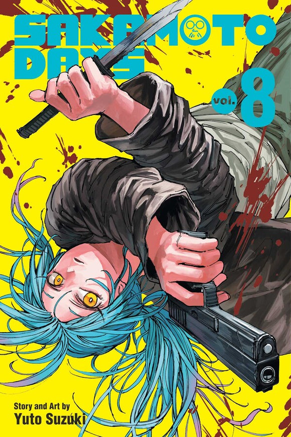 Sakamoto Days vol 8 Manga Book front cover