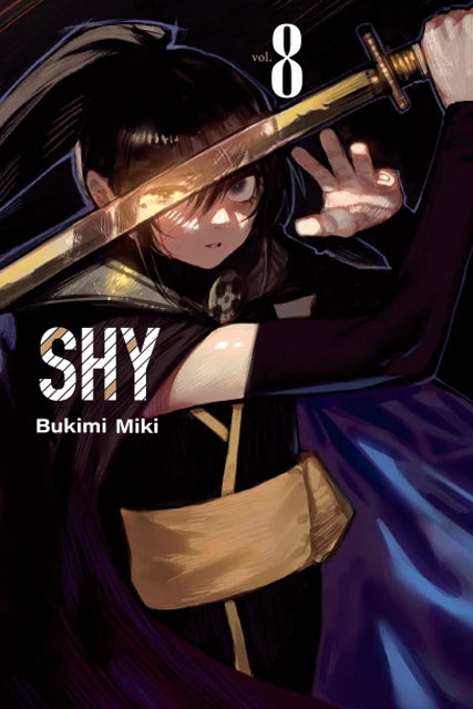 Shy vol 8 front cover manga book