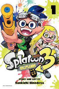 Splatoon 3: Splatlands vol 1 Manga Book front cover