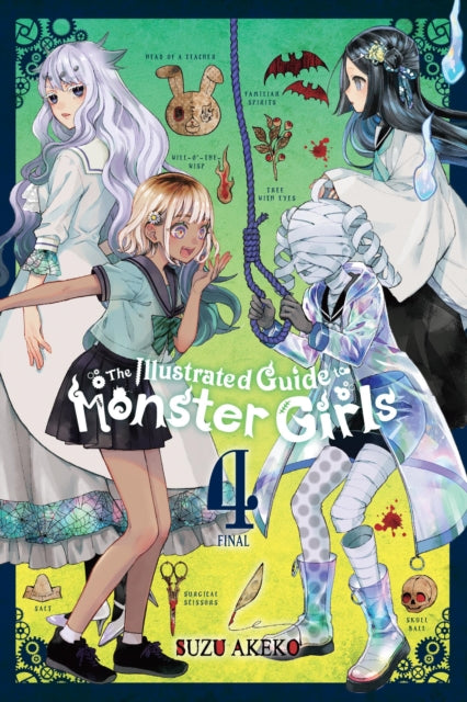 The Illustrated Guide to Monster Girls Volume 04 Manga Book front cover