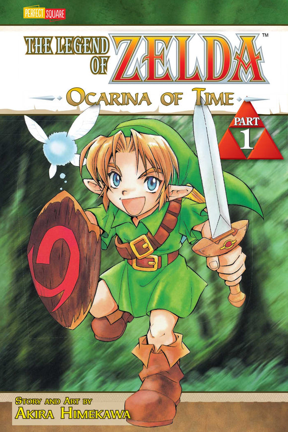 The Legend of Zelda vol 1 Manga Book front cover