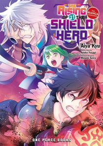 The Rising of the Shield Hero vol 21 front cover manga book