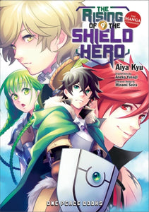 The Rising of the Shield Hero vol 9 Manga Book front cover