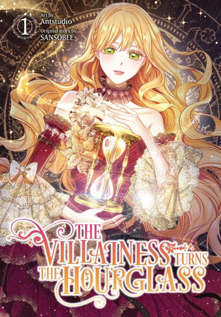 The Villainess Turns the Hourglass vol 1 front cover manga book