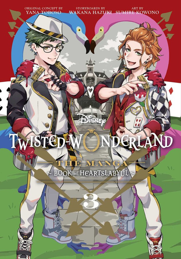 Disney Twisted-Wonderland Volume 03 Manga Book front cover