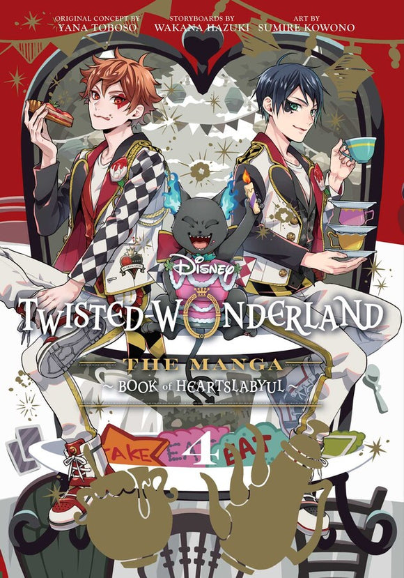 Disney Twisted-Wonderland Volume 04 Manga Book front cover