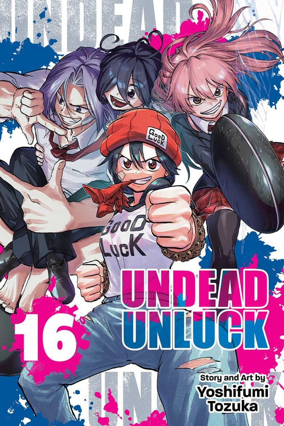 Undead Unluck Volume 16 Manga Book front cover