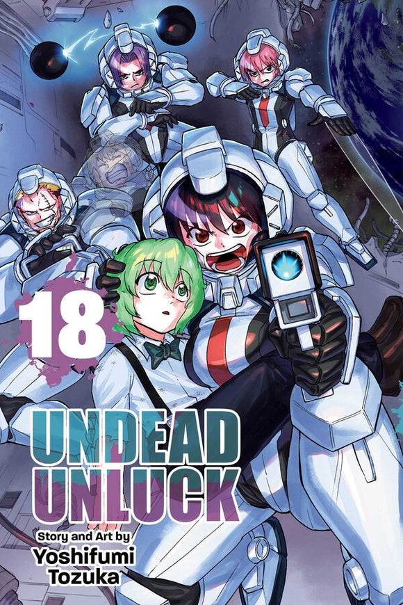 Undead Unluck vol 18 front cover manga book