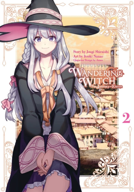 Wandering Witch The Journey of Elaina vol 2 front cover manga book