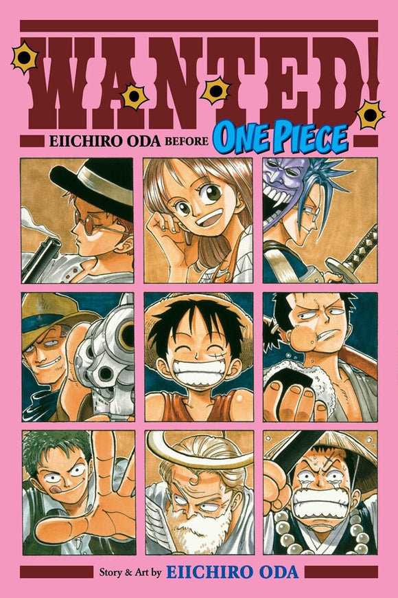 Wanted! Eiichiro Oda Before One Piece manga book front cover