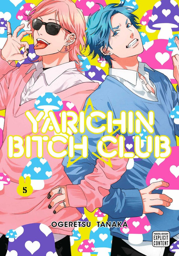 Yarichin Bitch Club vol 5 front cover manga book