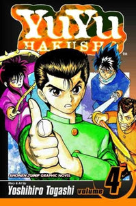 YuYu Hakusho Volume 04 Manga Book front cover