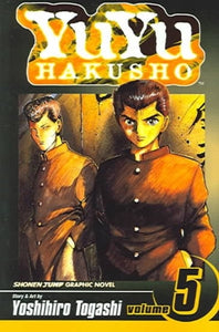 YuYu Hakusho Volume 05 Manga Book front cover