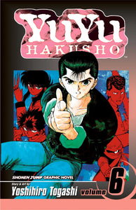 YuYu Hakusho Volume 06 Manga Book front cover