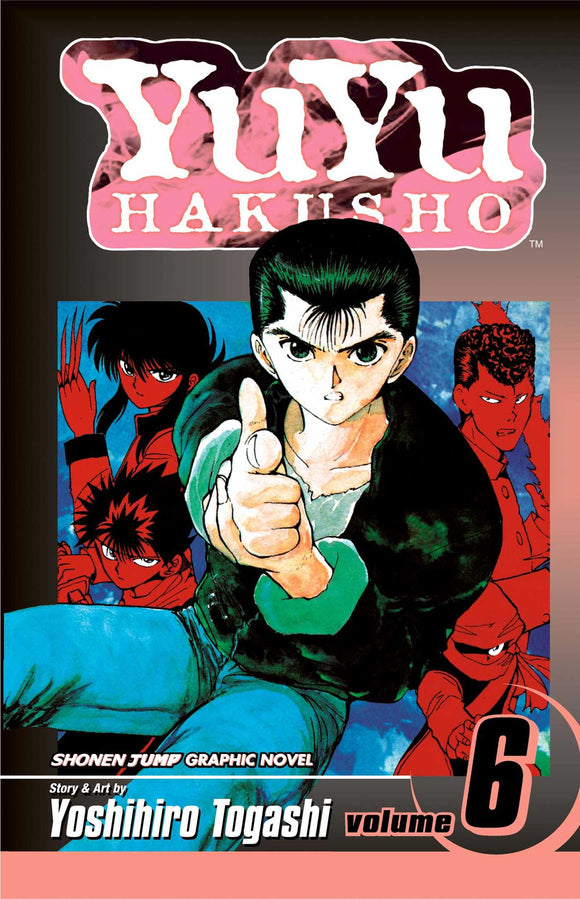 YuYu Hakusho Volume 06 Manga Book front cover