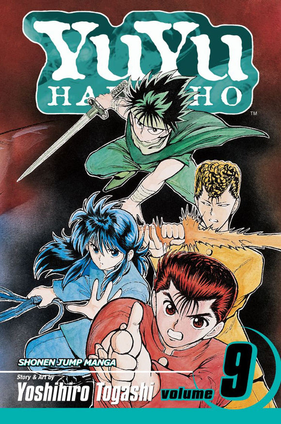 Yuyu Hakusho vol 9 front cover manga book