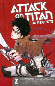 Attack on Titan No Regrets vol 2 Manga Book front cover