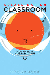 Assassination Classroom vol 8 Manga Book front cover