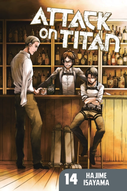 Attack on Titan vol 14 Manga Book front cover