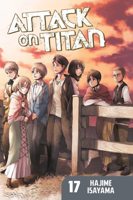 Attack on Titan vol 17 Manga Book front cover