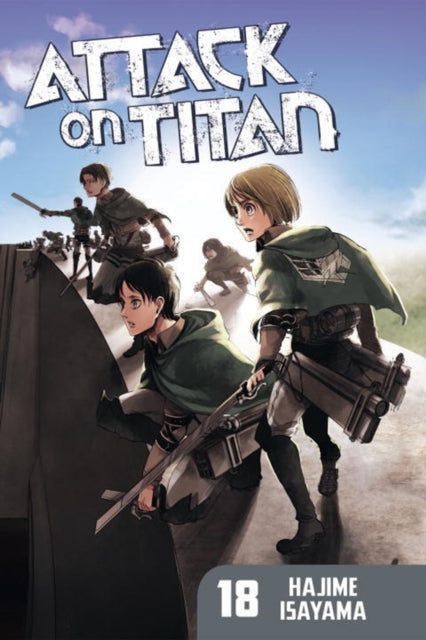 Attack on Titan vol 18 Manga Book front cover