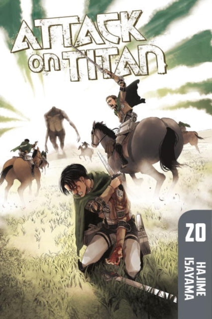Attack on Titan vol 20 Manga Book front cover