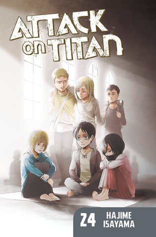 Attack on Titan vol 24 Manga Book front cover