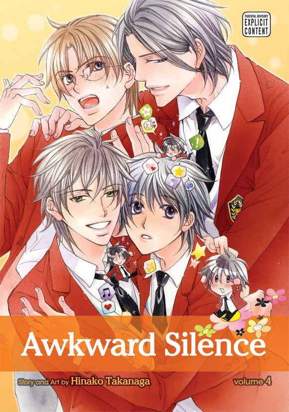 Awkward Silence vol 4 Manga Book front cover