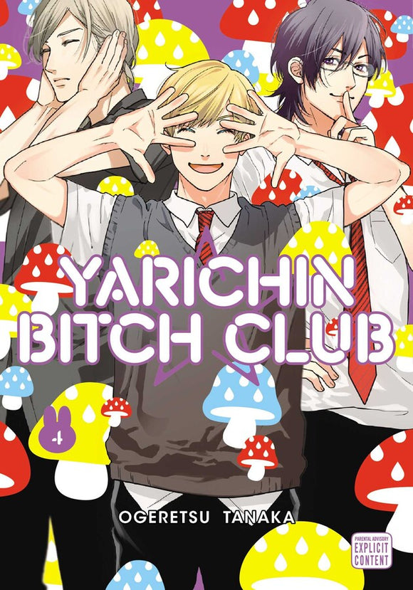 Yarichin Bitch Club Vol 4 Manga Book front cover