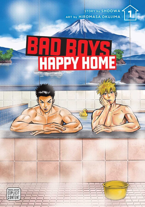Bad Boys Happy Home vol 1 Manga Book front cover