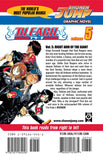 Bleach vol 5 Manga Book back cover