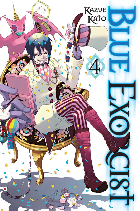 Blue Exorcist vol 4 Manga Book front cover