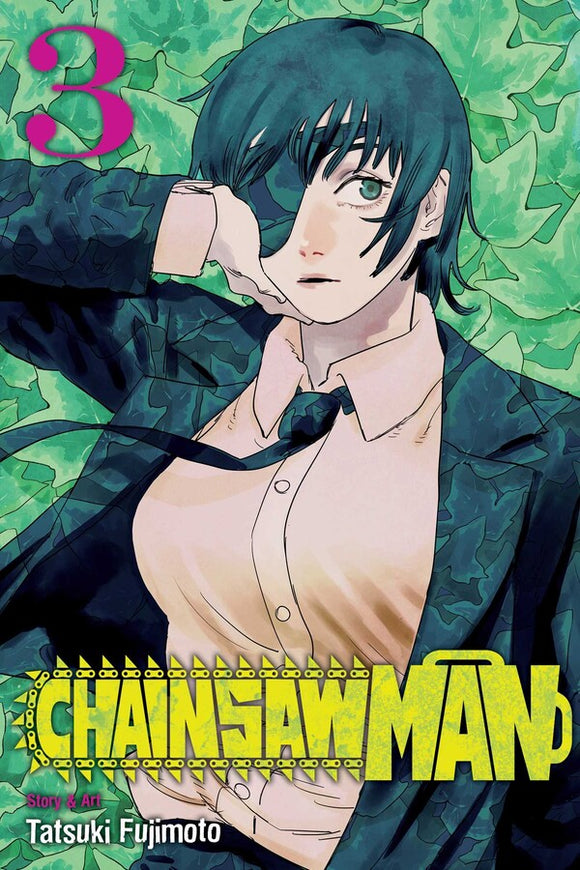 Chainsaw Man vol 3 Manga Book front cover