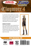 Claymore vol 4 back