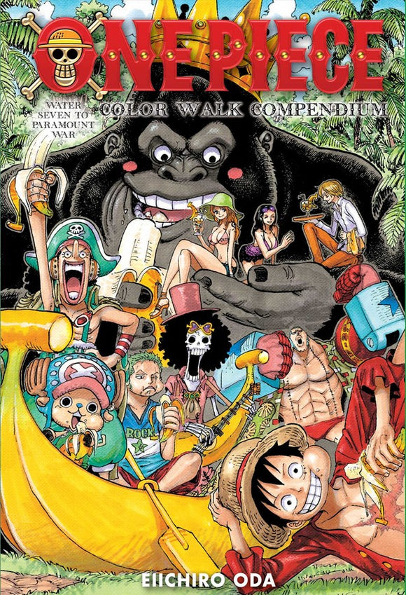 One Piece Color Walk Compendium: Water Seven to Paramount War Book front cover