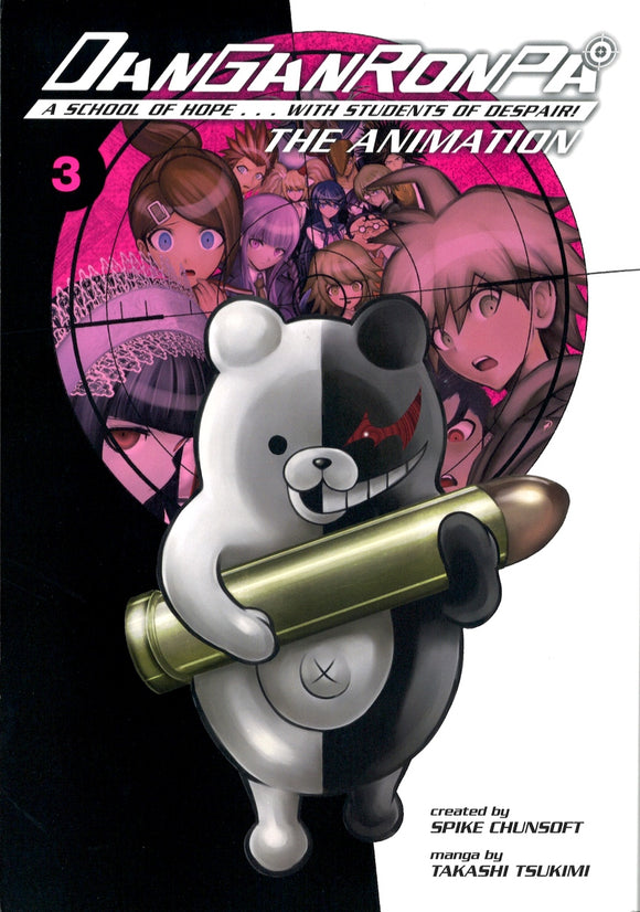 Danganronpa: The Animation vol 3 Manga Book front cover
