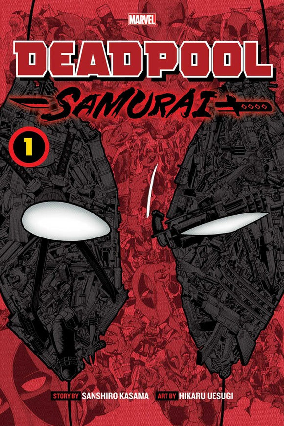 Deadpool Samurai vol 1 Manga Book front cover