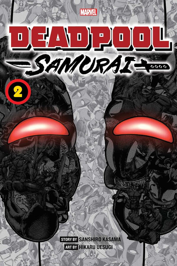Deadpool Samurai vol 2 Manga Book front cover