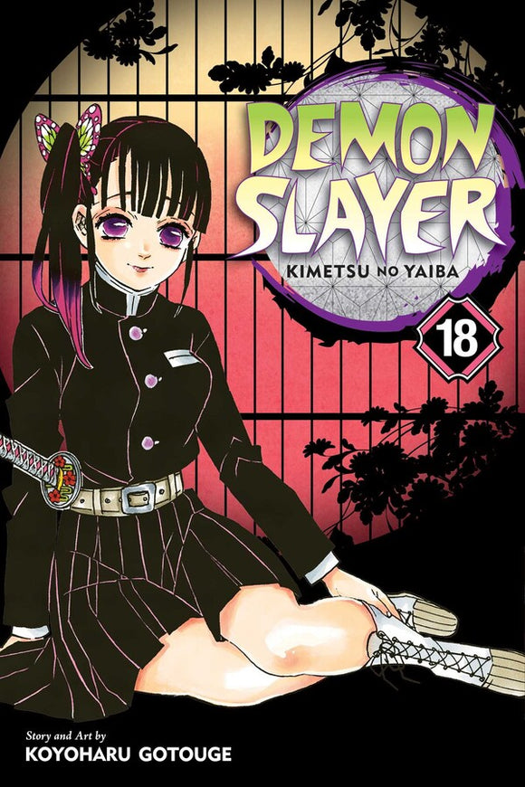 Demon Slayer: Kimetsu No Yaiba vol 18 Manga Book front cover