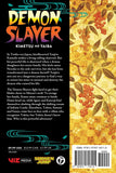 Demon Slayer: Kimetsu No Yaiba vol 18 Manga Book back cover