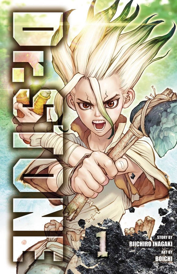 Dr Stone vol 1 Manga Book front cover