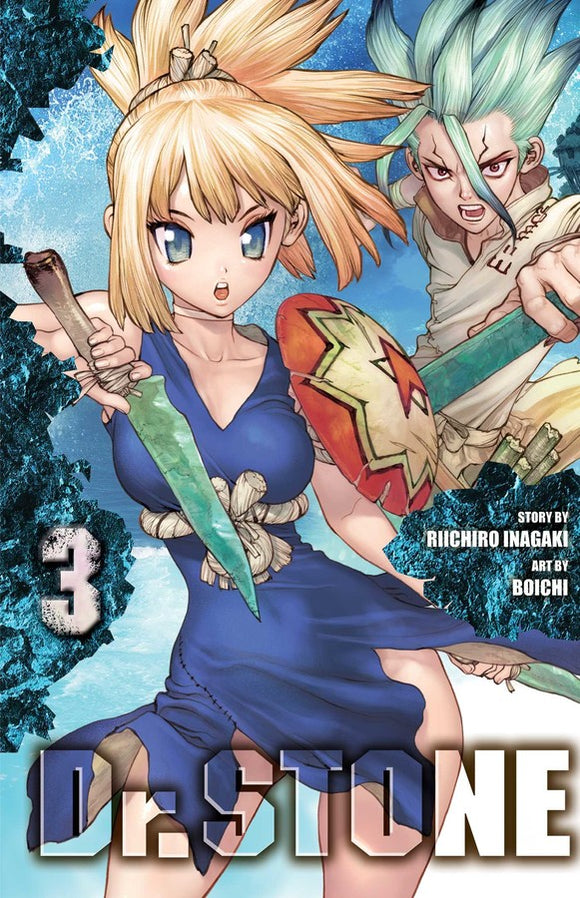 Dr Stone vol 3 Manga Book front cover