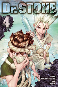 Dr Stone vol 4 Manga Book front cover