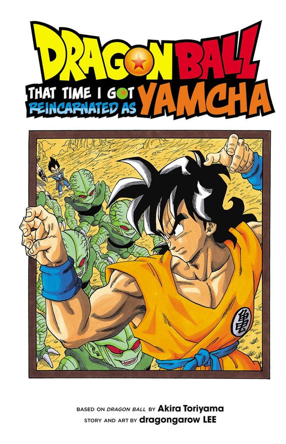 Dragon Ball: That Time I Got Reincarnated As Yamcha Manga Book front cover
