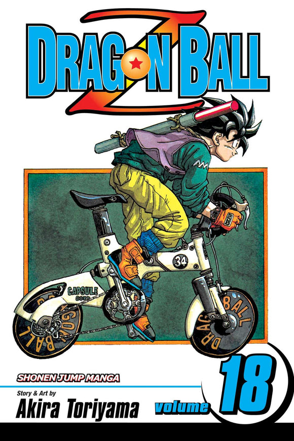 Dragon Ball Z vol 18 Manga Book front cover