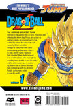 Dragon Ball Z vol 1 Manga Book back cover