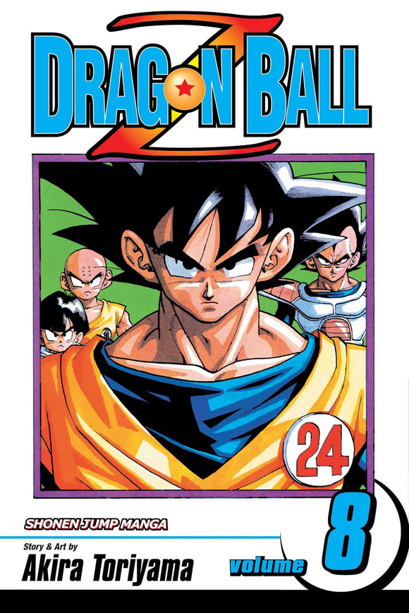 Dragon Ball Z vol 8 Manga Book front cover